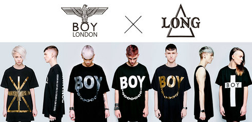 Long Clothing与BOY LONDON联名产品