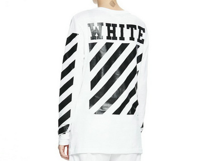 OFF WHITE 字母斑马纹T恤