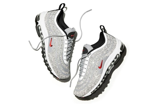 Nike 推出镶上 Swarovski 水晶的 Air Max 97 LX 鞋款，公主的水晶鞋！