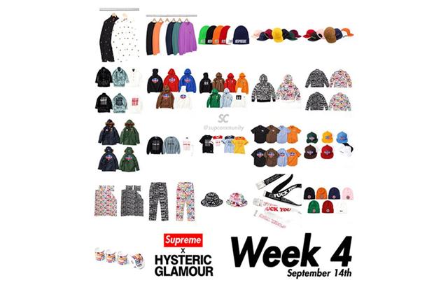 Supreme x Hysteric Glamour 联名系列卖的究竟有多快？