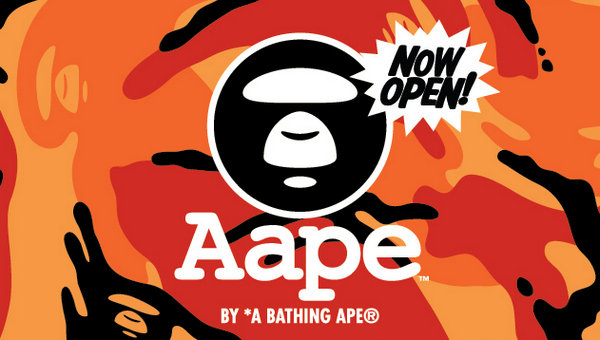 Aape 猿人头潮牌BAPE的青年支线品牌
