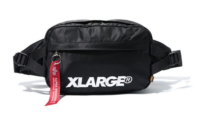 XLARGE® x Alpha Industries 联乘包款系列，实用性极强的 HIP BAG 