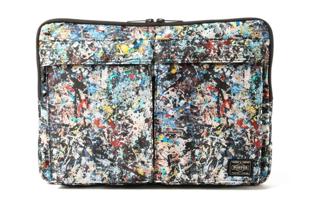 PORTER x Sync. x Jackson Pollock 三方联名包袋系列，来自美国的抽象艺术大师绘作