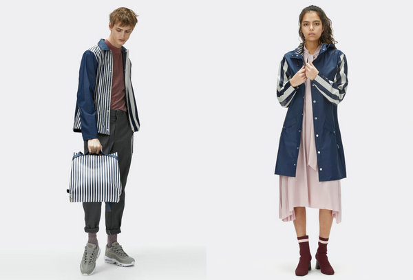 丹麦 RAINS 品牌2018春夏系列 Lookbook ，除了雨衣还有背包！