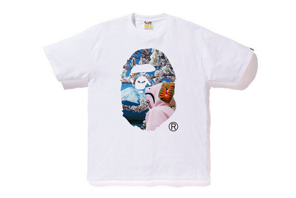 A BATHING APE 带来 2018 夏季新款樱花T恤