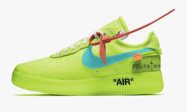 OFF-WHITE x Air Force 1 Low 联名荧光绿配色鞋款曝光，妖娆又性感！