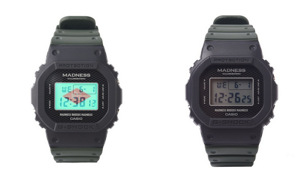 潮牌MADNESS x G-SHOCK 联名腕表DW-5000MD设计细节揭秘，今日开售！