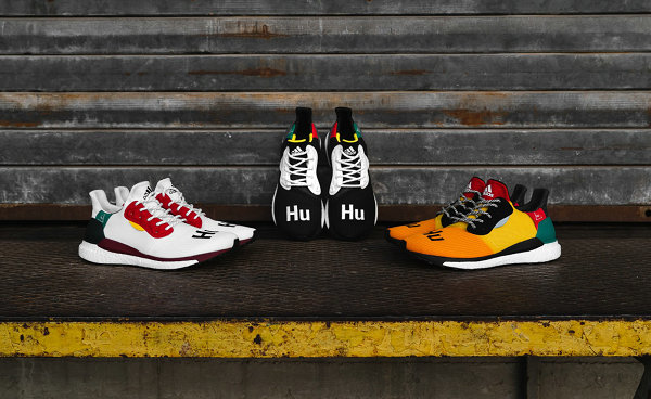 adidas x Pharrell 联名鞋款 SOLARHU Glide 系列发售在即