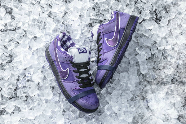 Concepts x Nike SB Dunk Low 联名鞋款“Purple Lobster”配色即将上架
