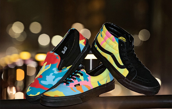 VANS x BILLY'S 全新联名独占“Neon Camo”系列鞋款上架发售