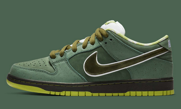 Concept x Nike Dunk SB 联名鞋款“绿龙虾”配色发售时间曝光～