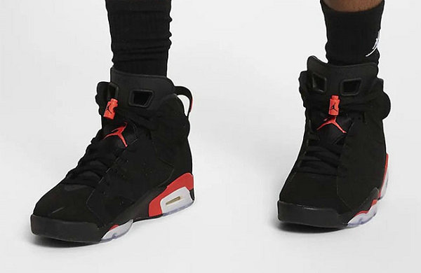霸气回归！Nike Air Jordan 6 鞋款“Bred”复刻版本上脚图曝光~