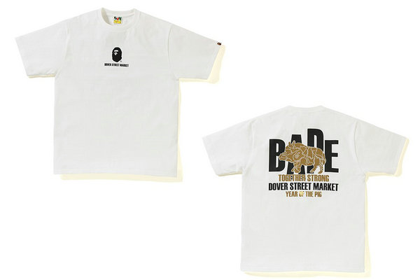 Bape x Dover Street Market 全新联乘「猪年」特别版 T-Shirt 释出～