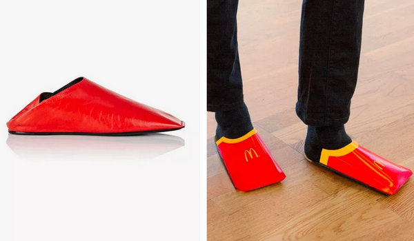  Balenciaga 被麦当劳恶搞，或将推出「薯条盒鞋」？