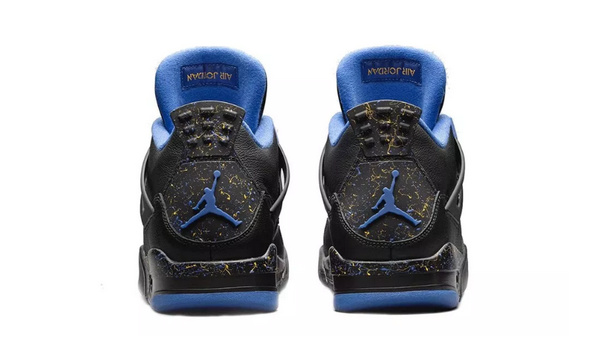Air Jordan 4 蓝黑配色鞋款3.jpg