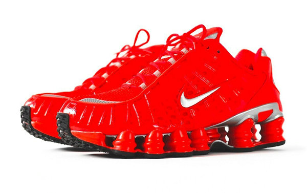 绝佳减震性能，Nike Shox TL 鞋款 2019“Speed Red”配色开售