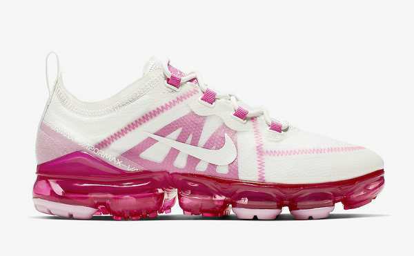 白粉少女心！Air VaporMax 鞋款 2019“Pink Rise”配色下月起售