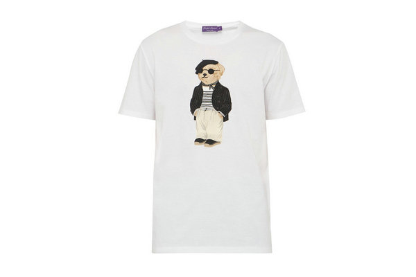 Ralph Lauren 顶级支线 Purple Label 全新「Polo Bear」刺绣T恤释出～