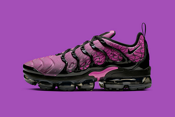 Nike VaporMax Plus 鞋款全新紫粉色调海外发售～