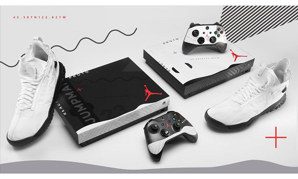 Xbox 定制版 Jordan Proto React 球鞋套装.jpg