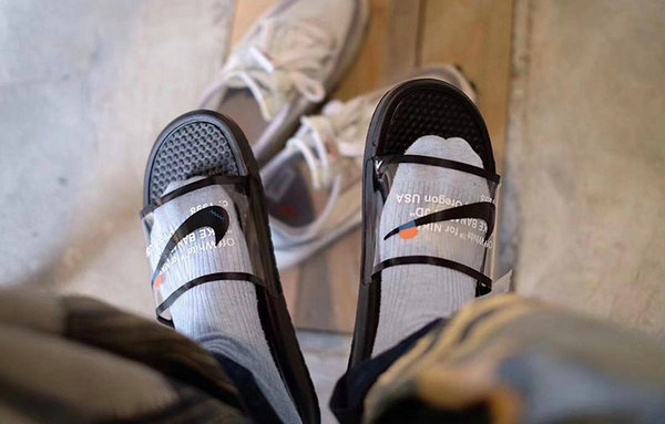  Off-White x NIKE 全新联名拖鞋首次曝光，最潮拖鞋登场