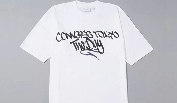 野口强 X Converse Tokyo 推出联乘别注「THE DAY」T-Shirt~
