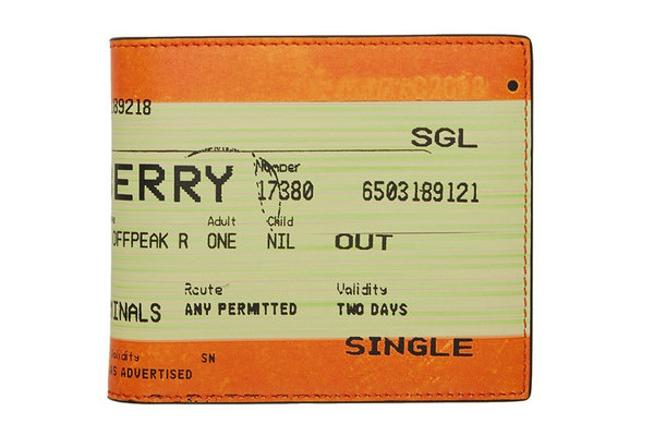 Burberry 全新「伦敦车票」皮革小物上架，值得玩味～