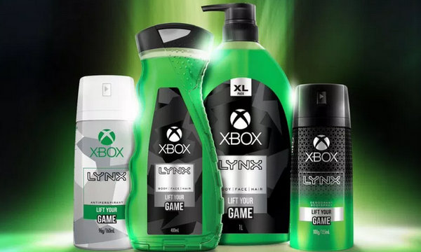 Microsoft X LYNX 跨界合作推出「Xbox」主题护理系列！