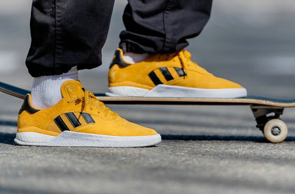 adidas Skateboarding x Miles Silvas 2019 联名黄色板鞋释出