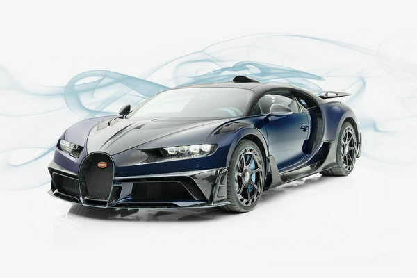 Mansory全新碳纤维改装 Bugatti Chiron车型曝光，价值近500万美元