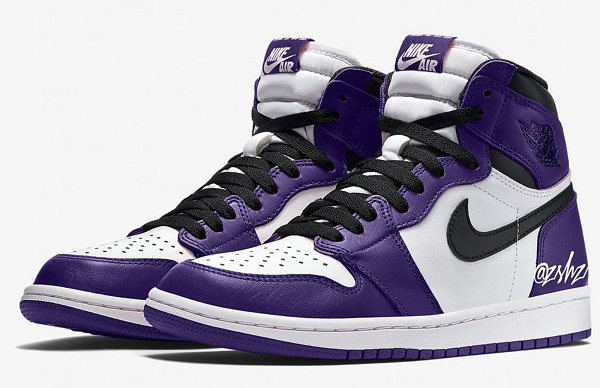 Air Jordan 1 鞋款“Court Purple”紫白配色曝光.jpg
