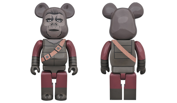 日本玩具厂MEDICOM TOY再度推出《人猿星球》系列BE@RBRICK玩偶