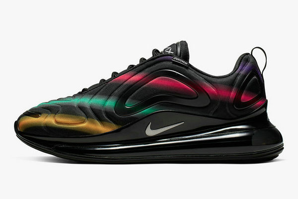 Nike Air Max 720 鞋款全新霓虹条纹配色释出，无可比拟的颜值