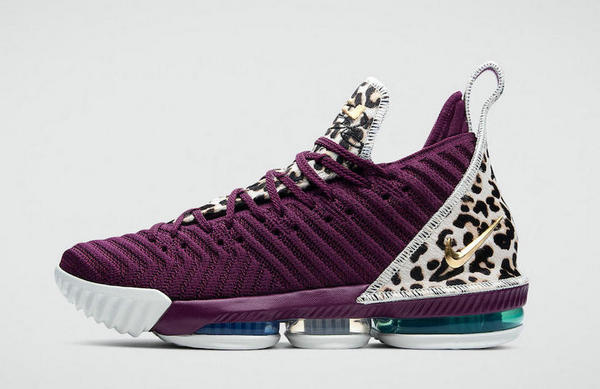 Nike LeBron 16 PE 鞋款全新紫金配色释出，“女乔丹”戴安娜·陶乐西专属！