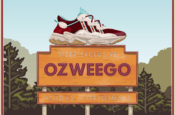 阿迪达斯 x SIZE？ 2019 联名 Ozweego 鞋款红白蓝配色-2.jpg