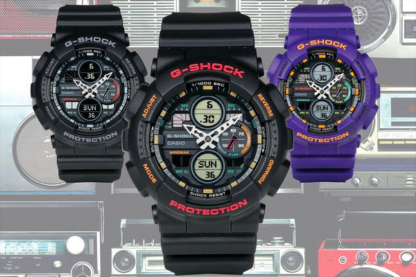 G-Shock（卡西欧）全新 GA-140 系列腕表释出，下月登陆～