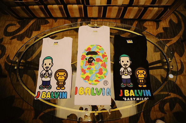 日潮 BAPE x J Balvin 2019 联名 T-Shirt 系列开售