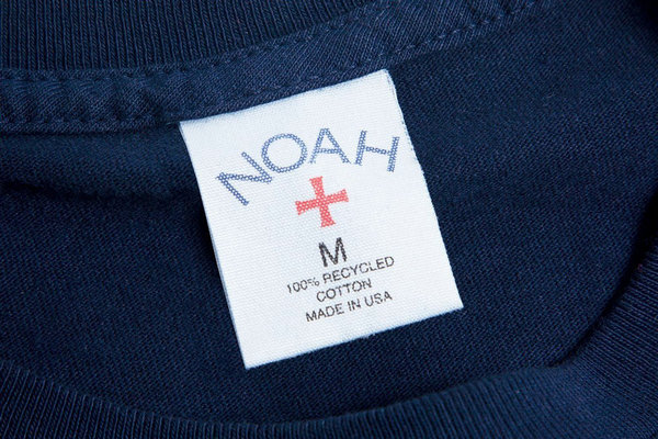 美潮 NOAH 全新 100% 再生棉面料 T-Shirt 系列上架发售