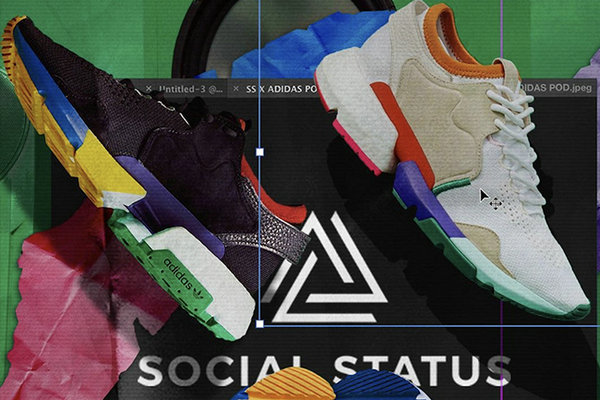 Social Status x  adidas 全新联名 POD-S3.1 鞋款即将来袭