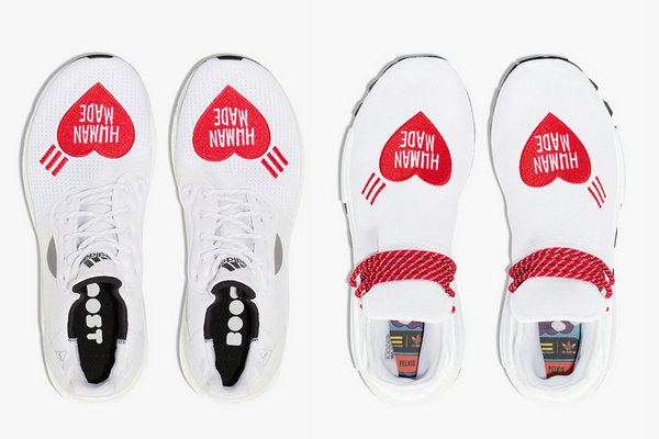 HUMAN MADE x adidas 全新联名“Love”别注系列鞋款释出