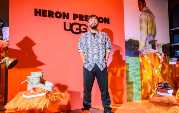 Heron Preston x UGG 联名限量系列鞋款发售派对，众多潮人助阵
