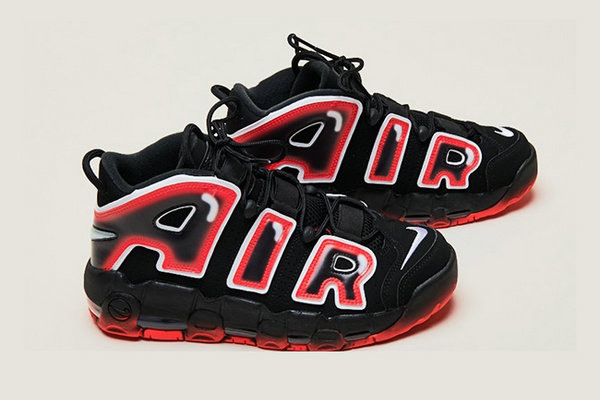 Air More Uptempo 96 鞋款全新渐变黑红配色释出