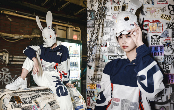 FR2 x FILA 全新联乘系列 Lookbook 正式发布，兔子球鞋面具
