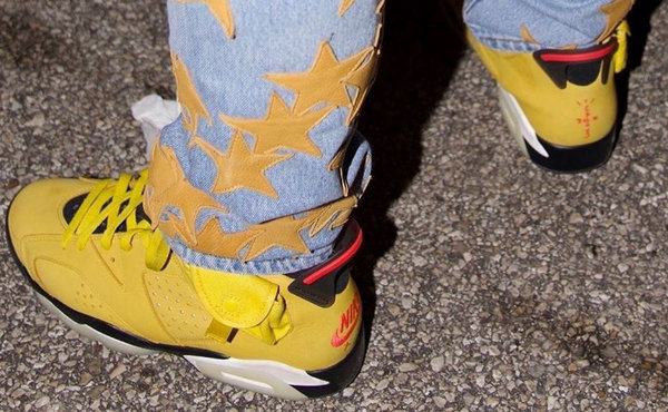 Travis Scott x Air Jordan 6 全新“Yellow”配色鞋款.jpg