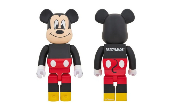 READYMADE x 迪士尼 x Medicom Toy BE@RBRICK 三方联名玩偶模型发售.jpg