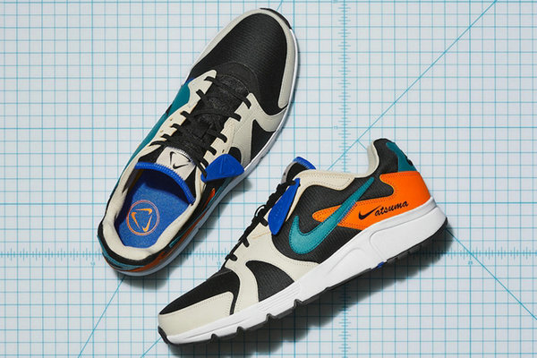 Nike 全新 Atsuma 鞋款释出，首发鸳鸯拼接配色～