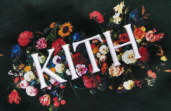 KITH 花卉主题 Monday Program 系列亮相，刺绣 logo 吸睛