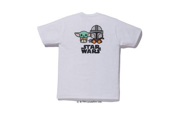 Bape x 星球大战联名“曼达洛人”主题 T-Shirt 系列发布