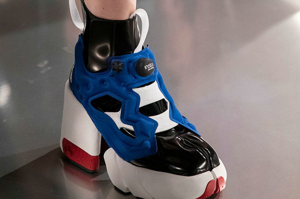 锐步 x Maison Margiela 联名 Instapump Fury 足袋鞋系列曝光