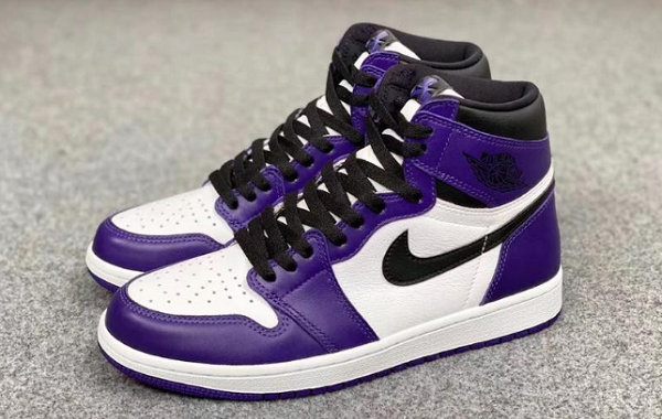 Air Jordan 1 “紫加哥”配色鞋款下月发售，白紫色调呈现